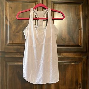 Lululemon tank top with built in bra.
